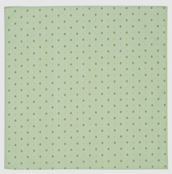 Provencal tea towel - napkin (calisson. light green)